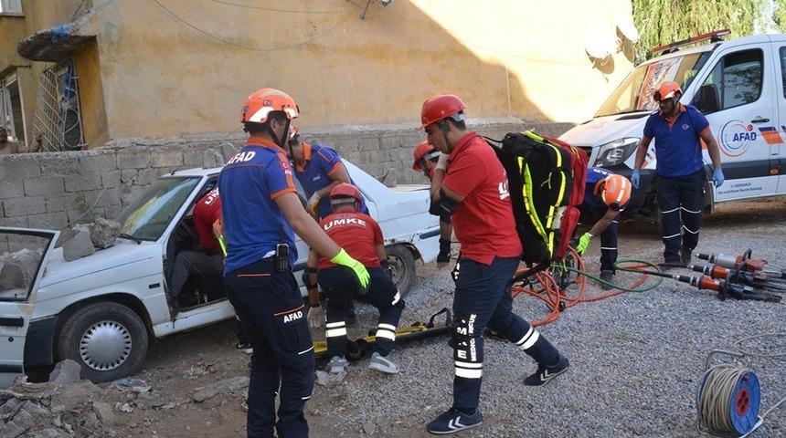 Muş&rsquo;ta ger&ccedil;eği aratmayan deprem tatbikatı