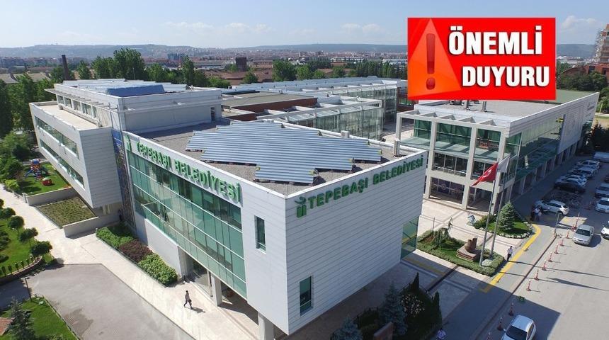 Tepebaşı Belediyesi&rsquo;nden dolandırıcılık uyarısı