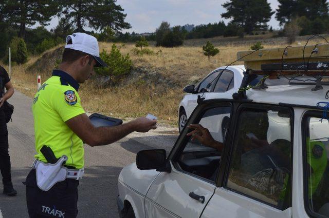 Tavşanlı’da 249 araç trafikten men edildi