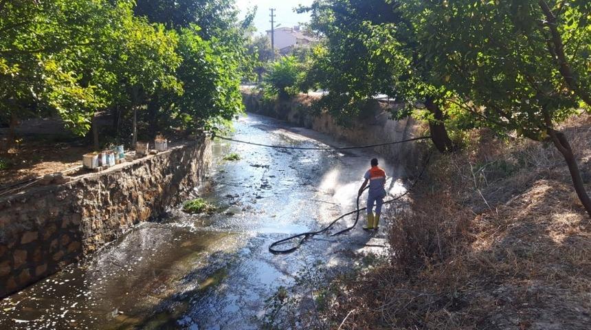 Dalakdere ekiplerce temizlendi