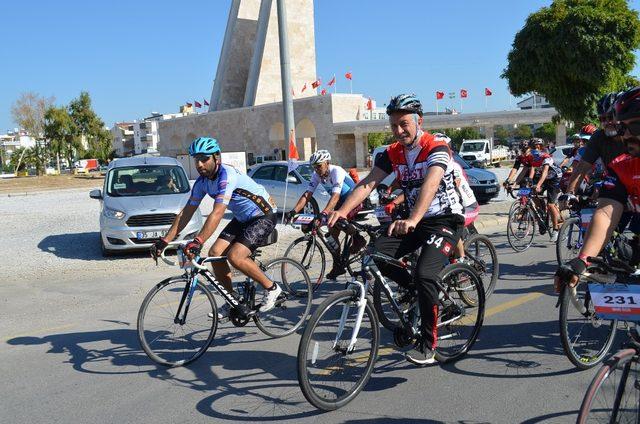 Bisiklet sevenler Didim’deki festivalle bir araya geldi