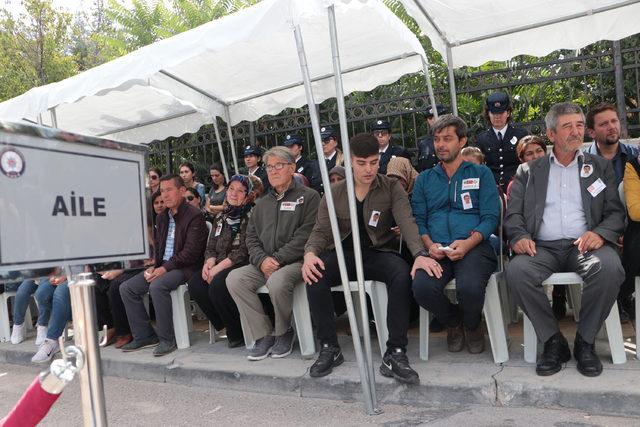 Şehit polis, Ankara'da son yolculuğuna uğurlandı