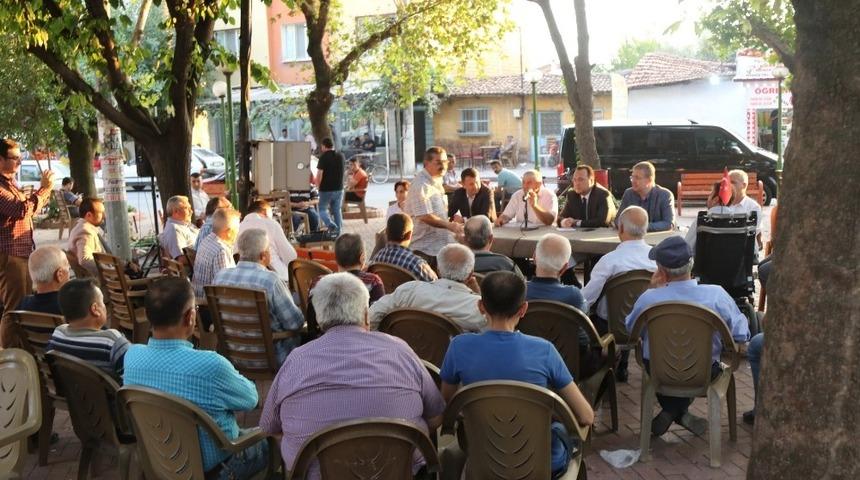 Başkan Dutlulu, Efendi Mahallesi sakinleriyle buluştu