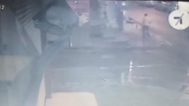 Kağıthane'de silahlı saldırı düzenleyen şüpheli kamerada 