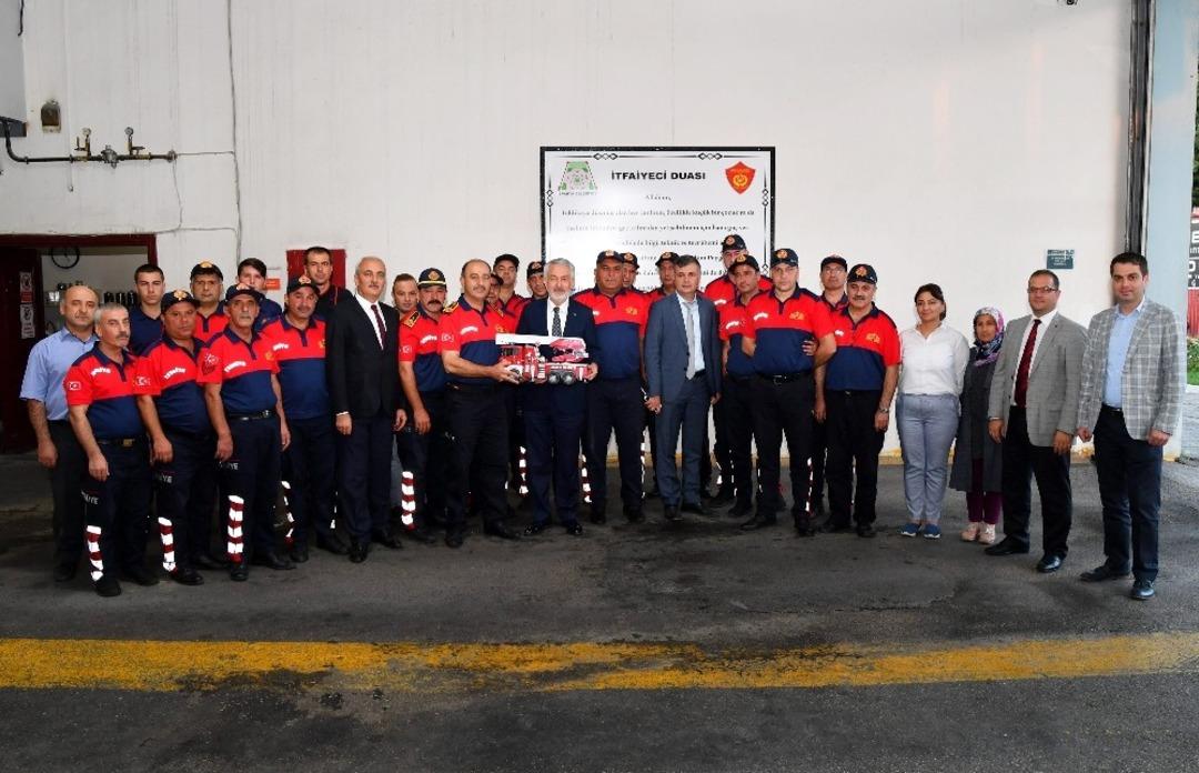 Isparta&rsquo;da İtfaiye Haftası