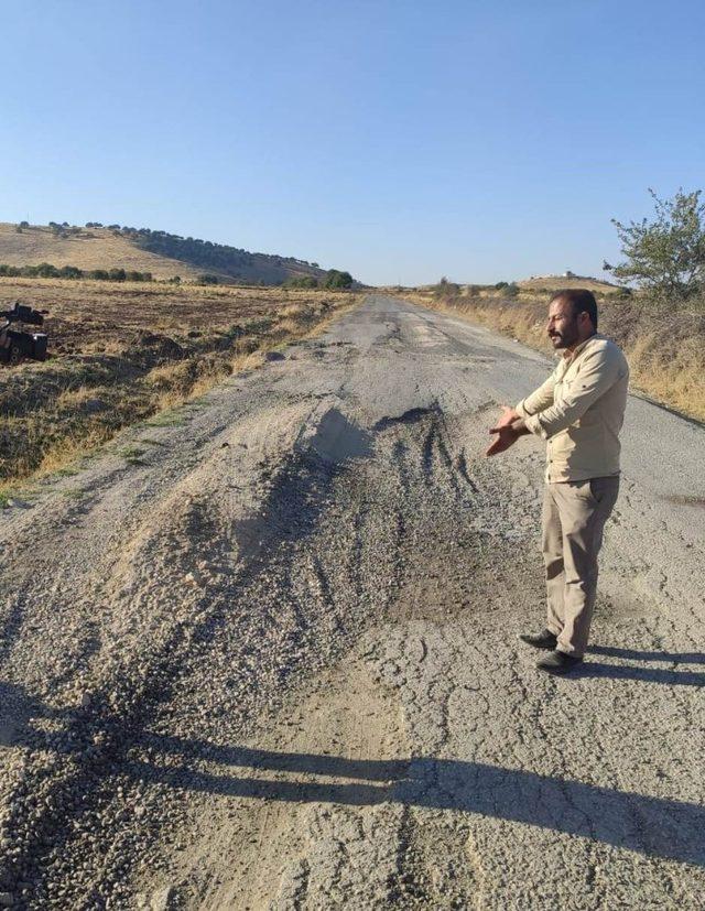 Mazıdağı’nda bozuk yollar vatandaşı çileden çıkardı