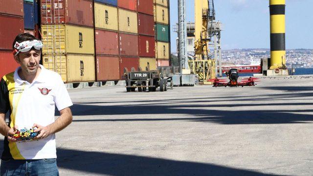 Tekirdağ da  drone  şov 2