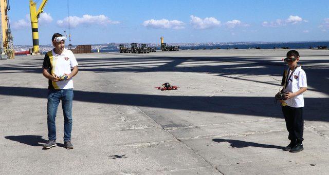 Tekirdağ da  drone  şov 3