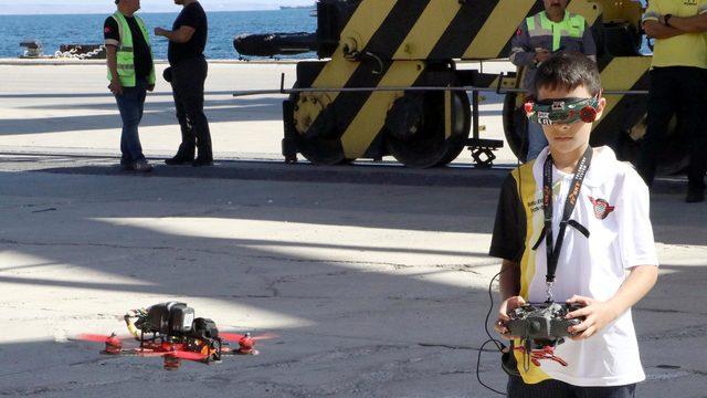 Tekirdağ da  drone  şov 4