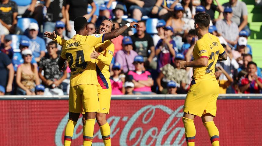 Getafe 0 - 2 Barcelona (La Liga)