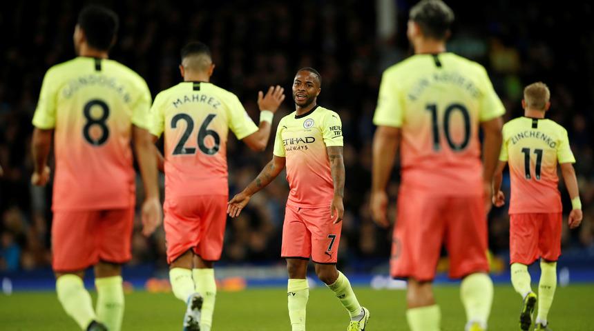 Everton 1 - 3 Manchester City (Premier Lig)