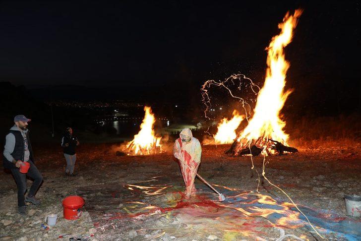 Dekan ateş yakıp başından aşağı boya döktü! Bakın sebebi neymiş! G5