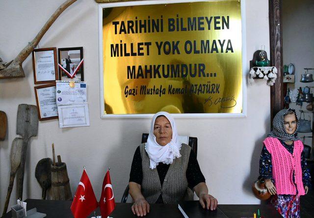 Gençlere geçmişi öğretmek için 5 bin eşyalı 'kültür evi' oluşturdu