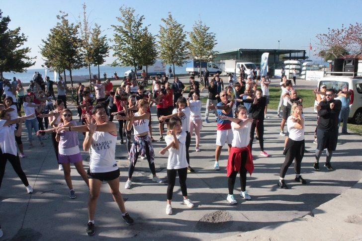 Kartallılar pazar sabahına tae-bo yaparak başladı G4