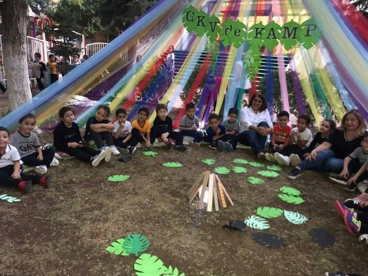 GKV’li minikler anaokulu çadır kampında G3
