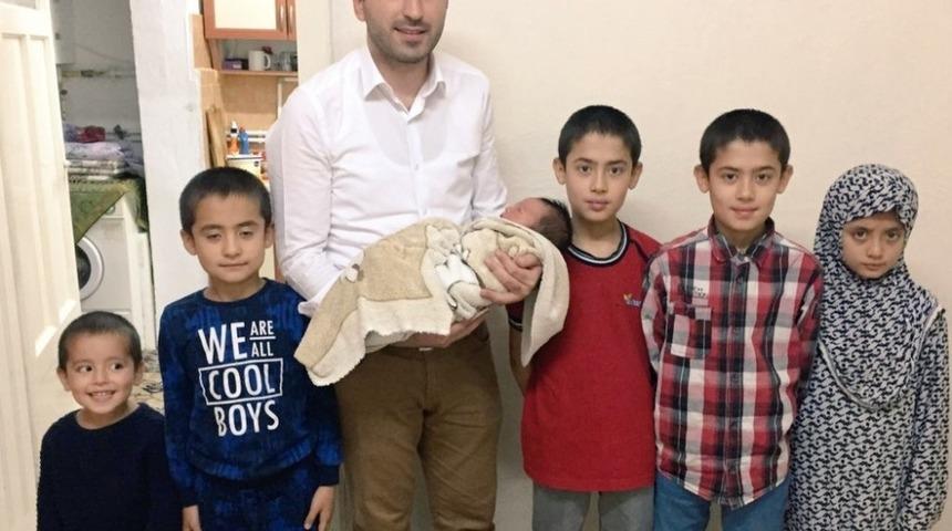 G&ouml;&ccedil; İdaresi M&uuml;d&uuml;rl&uuml;ğ&uuml;&rsquo;nden &rsquo;Abdullah&rsquo; bebeğe ziyaret