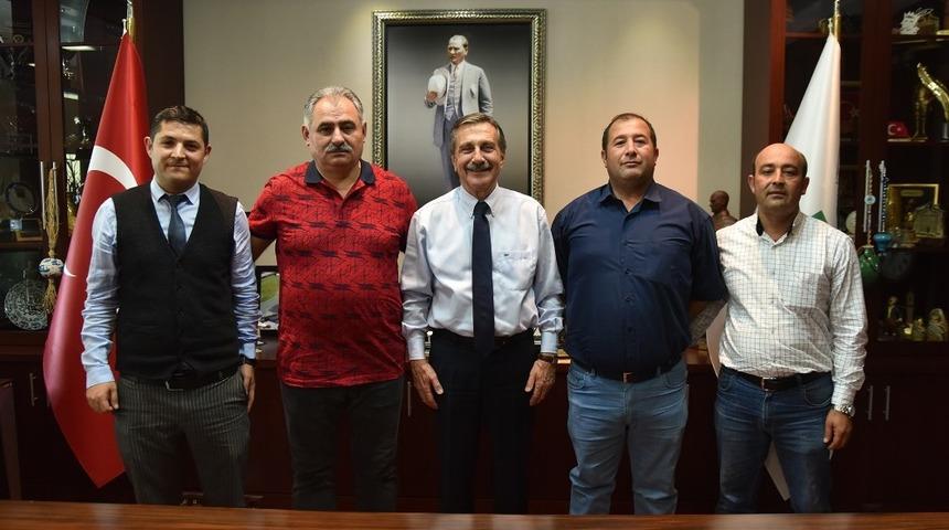 Döğerliler Derneğinden Başkan Ataç’a ziyaret