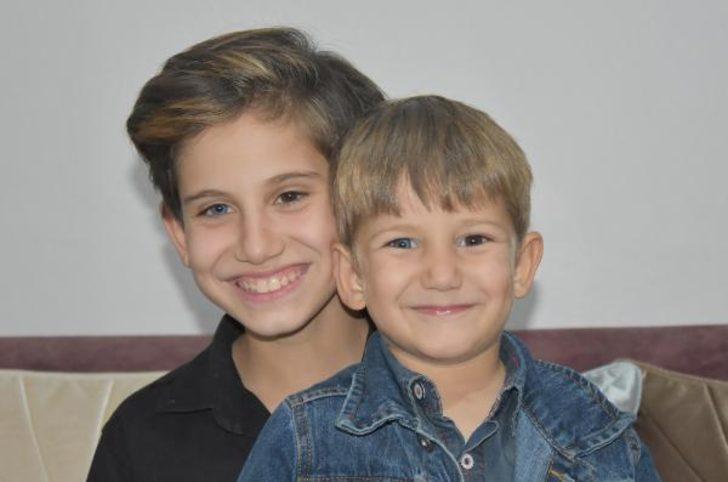 Bursa'da dünyaya iki farklı göz rengiyle bakan kardeşler görenleri şaşırtıyor G1