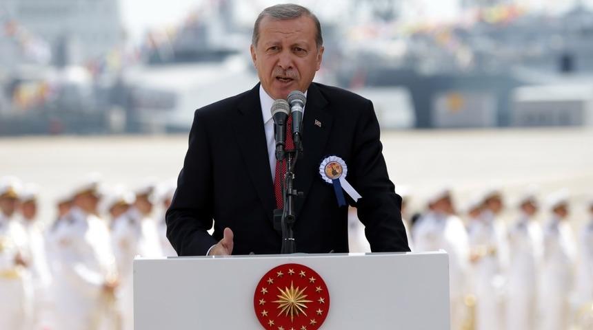 Cumhurbaşkanı Erdoğan'dan TCG Kınalıada'nın hizmete giriş töreninde açıklamalar