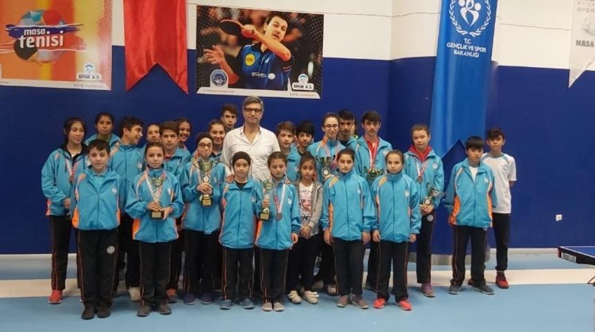 Masa Tenisi Yerel Lig 1. Etap m&uuml;sabakaları tamamlandı