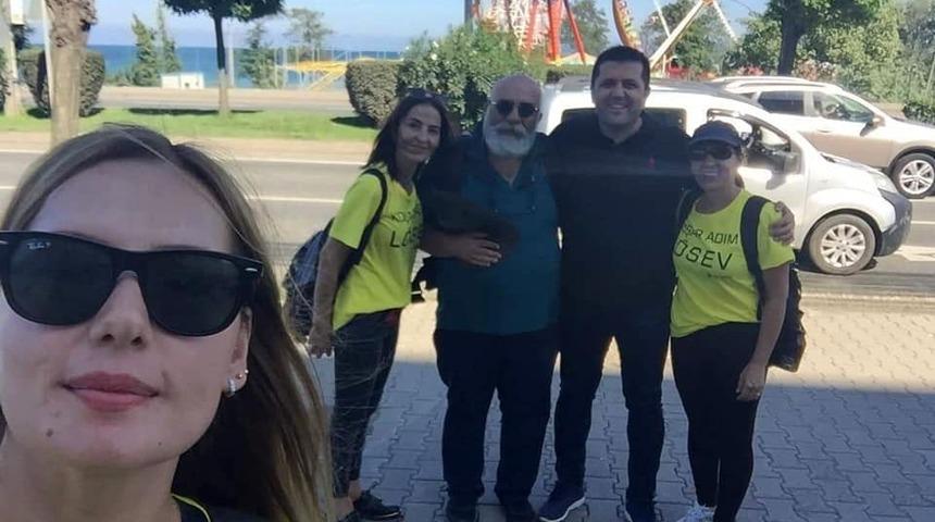 L&Ouml;SEV i&ccedil;in Samsun&rsquo;dan Sarp&rsquo;a kadar y&uuml;r&uuml;yor