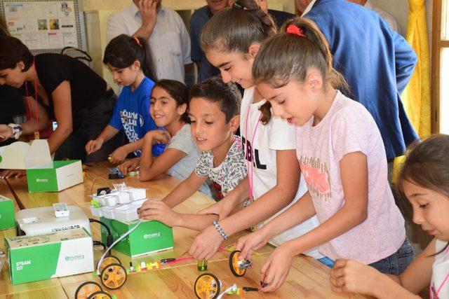 TEGV Mardin Savur &Ouml;ğrenim Birimi Tasarım ve Beceri At&ouml;lyesi a&ccedil;ıldı 2