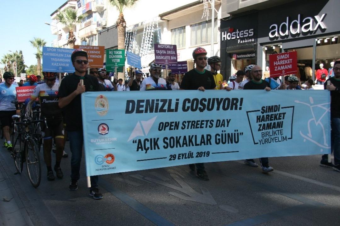 Denizli&rsquo;de &lsquo;A&ccedil;ık Sokaklar G&uuml;n&uuml;&rsquo; etkinliği