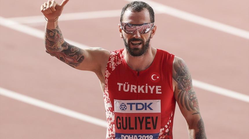 Ramil Guliyev 200 metrede yarı finalde