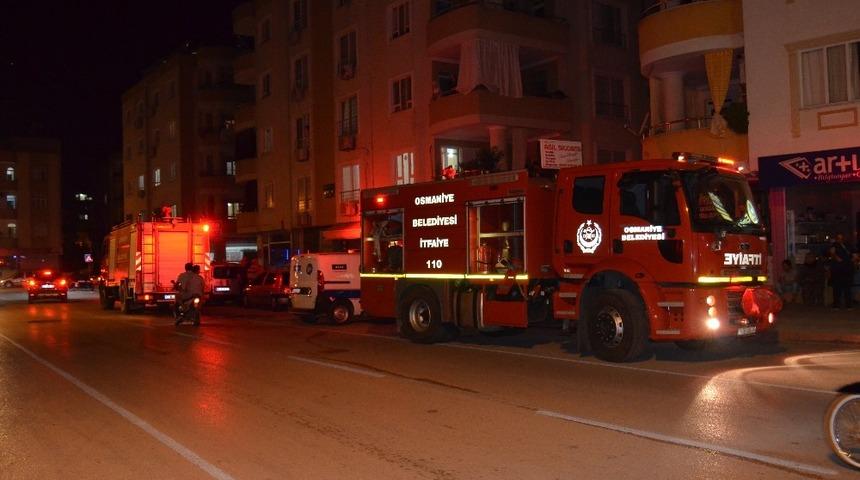 Osmaniye&rsquo;de ev yangını