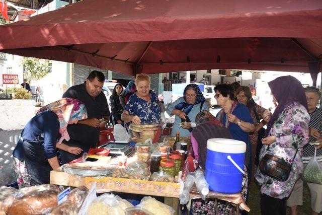 Selatin Köy Pazarı, 800 yıllık çınarın gölgesinde kuruluyor