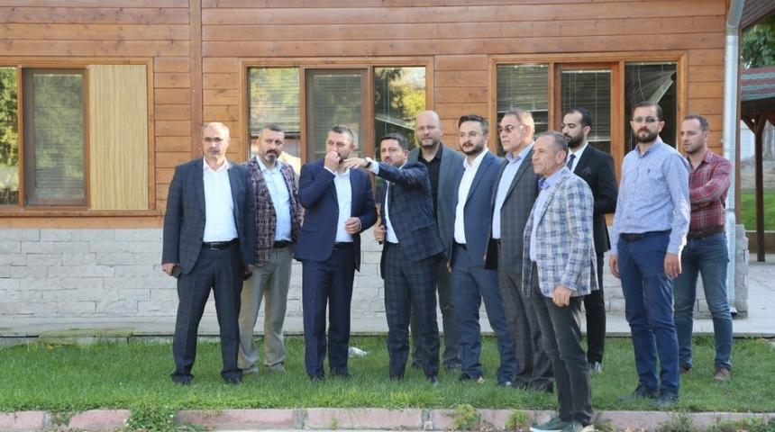 AK Parti heyeti, Nevşehir Belediyesi &ccedil;alışma alanlarını inceledi