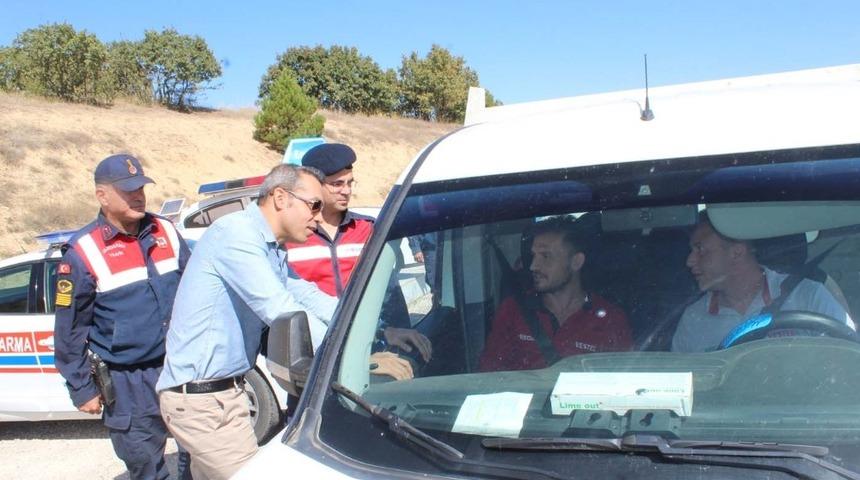 Emet&rsquo;te trafik uygulaması