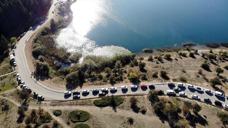 Abant tatilcilerin akınına uğruyor G1