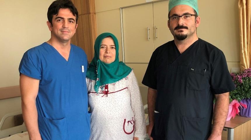 &Uuml;nye Devlet Hastanesinde bir ilk