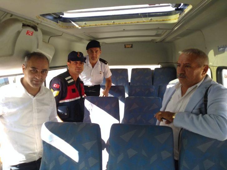 Selendi’de servis araçlarına sıkı denetim G2