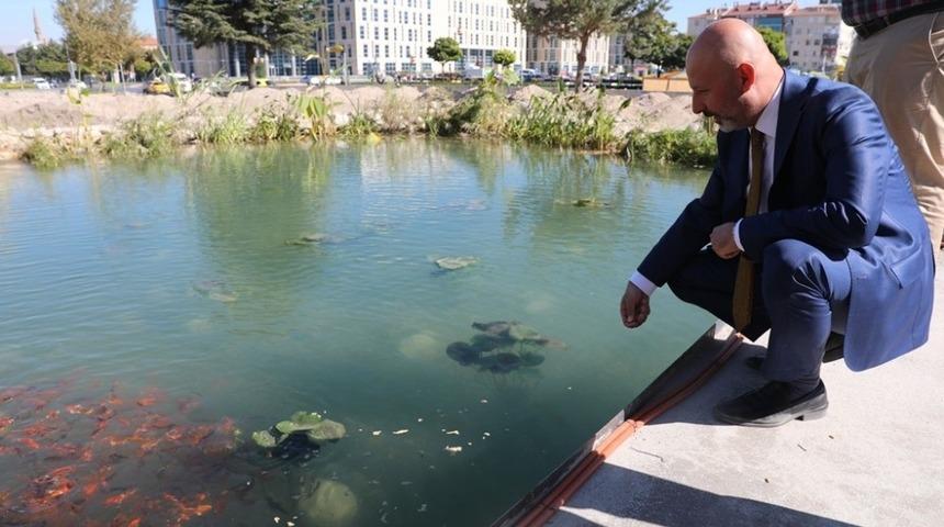 Kocasinan&rsquo;dan Kayseri&rsquo;ye ekolojik g&ouml;letli doğal yaşam alanı