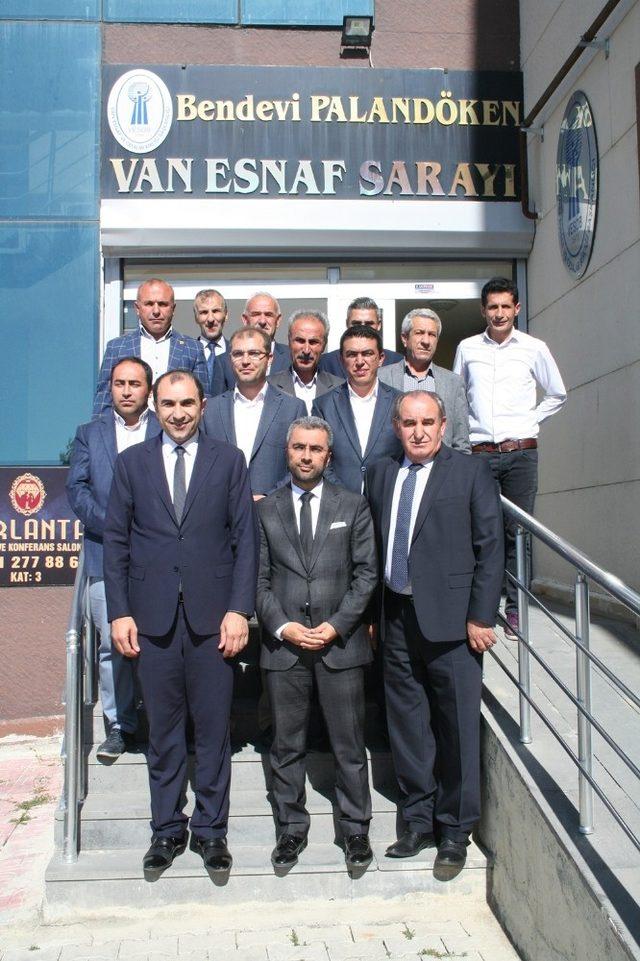 Başkan Say’dan VANESOB’a ziyaret