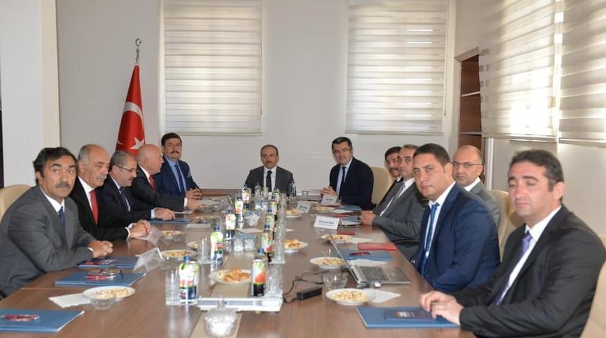 KUDAKA 115. Y&ouml;netim Kurulu Toplantısı, Bayburt Valisi Epcim başkanlığında yapıldı