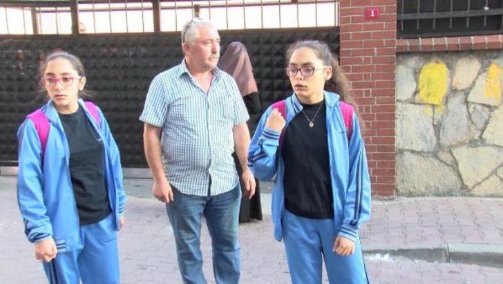 Yenibosna Ortaokulu'nun tatil edildiğini öğrenci ve veliler okul kapısında öğrendi G1