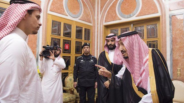 Kral Salman ve Veliaht Prens Muhammed bin Salman Kaşıkçı ailesiyle biraraya gelerek üzüntülerini bildirmişlerdi