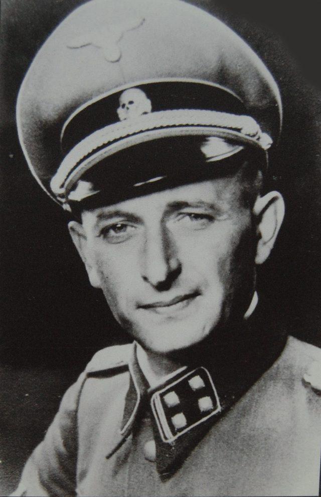 Nazi savaş suçlusu Adolf Eichmann'ın 1941'de çekilmiş bir fotoğrafı