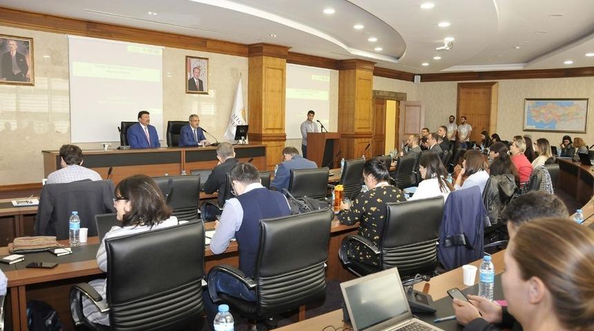 S&Uuml;&rsquo;de Kağıtsız Erasmus (EWP) ve OLA &Ccedil;alıştayı yapıldı