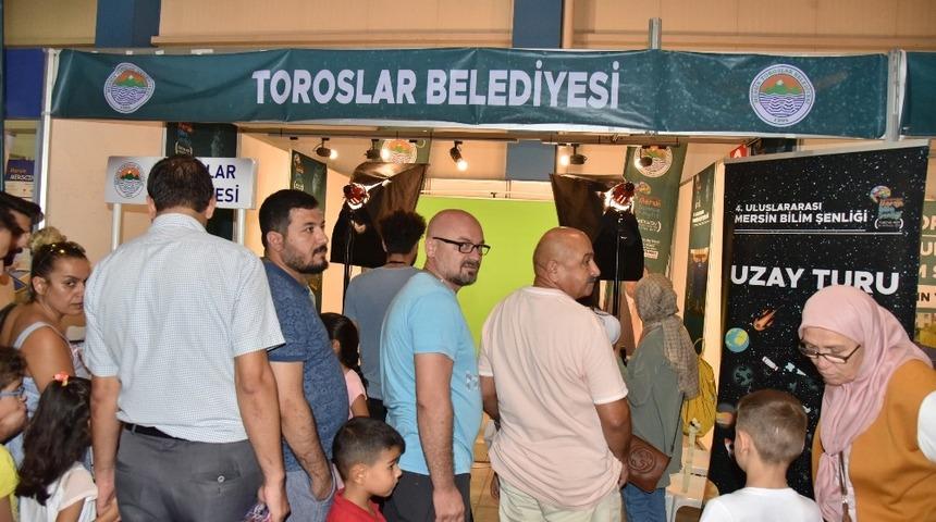 Bilim şenliğinde uzay turu