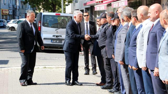 Çanakkale Emniyet Müdürü Karaduman, göreve başladı