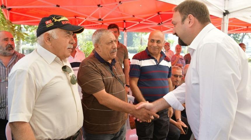 Başkan G&uuml;mr&uuml;k&ccedil;&uuml;, mahalle buluşmalarına devam ediyor