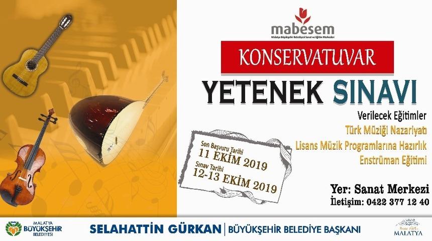 T&uuml;rk M&uuml;ziği Konservatuvarına &ouml;ğrenci alınacak