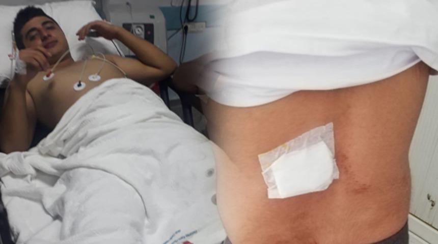 Evinin terasında uyurken şoku yaşadı! Acı içinde...