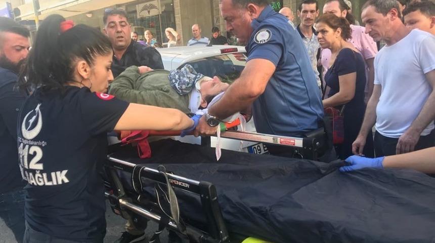 Hemşire, çarptığı kadına ilk müdahaleyi kendisi yaptı