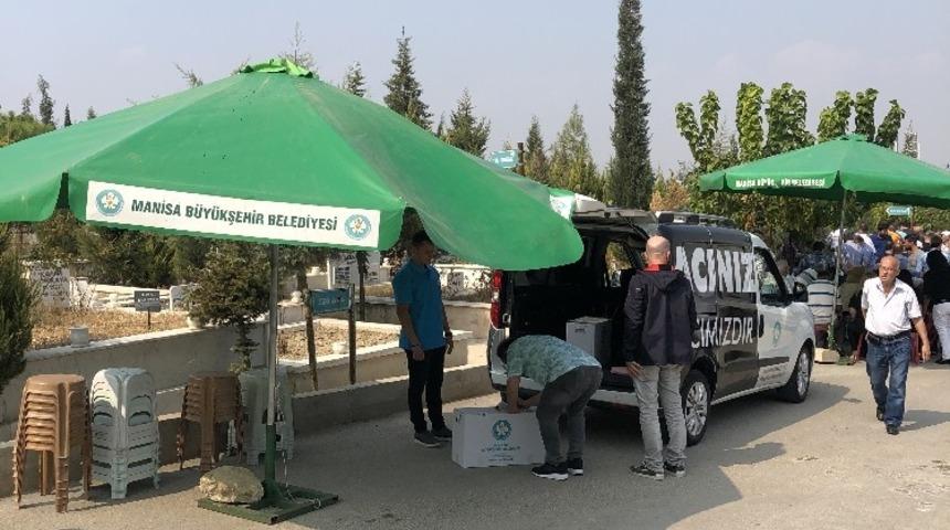 B&uuml;y&uuml;kşehir vatandaşın acı g&uuml;n&uuml;nde de yanında