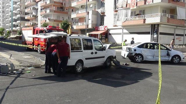 Diyarbakır’da trafik kazası: 2 yaralı